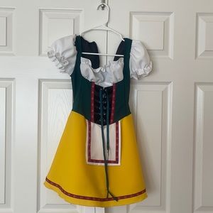 Bavarian Girl Costume Size M (8-10)